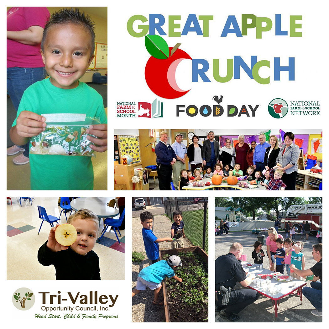 It’s Great Lakes Great Apple Crunch Time with TriValley Head Start